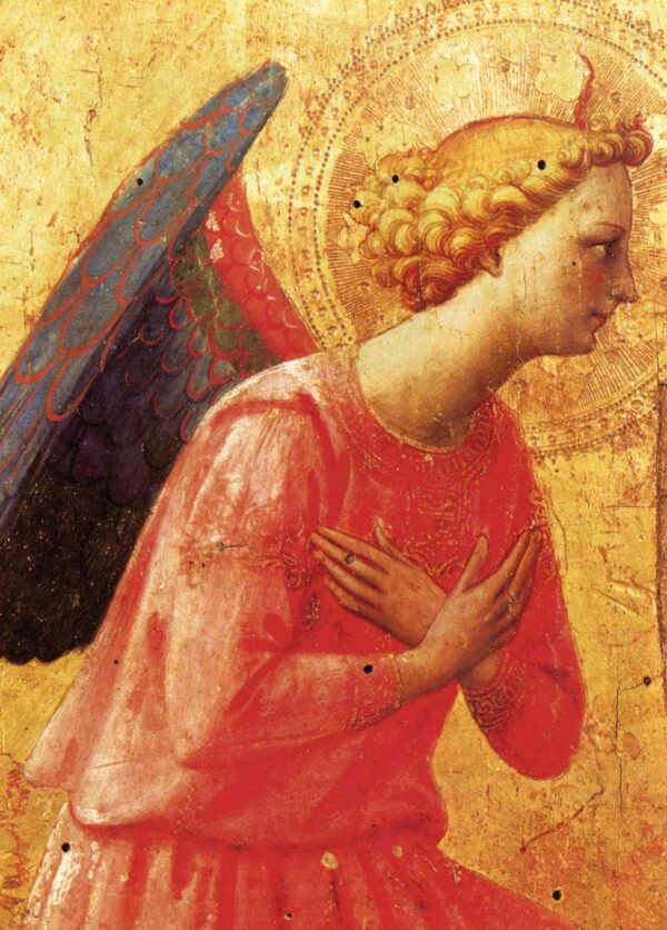 Adoring Angel - Fra Angelico - Pack of 10 Christmas Cards